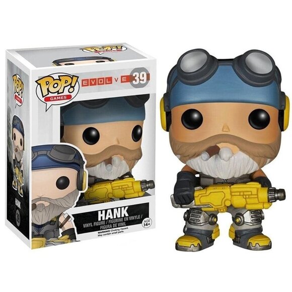 Funko Other - Funko Pop! Vinyl: Evolve - Hank #39 Vinyl Figure – Video Game Series
